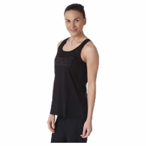 Logo Relaxed Tank Black