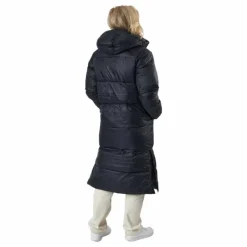 Loose Hood Coat Black