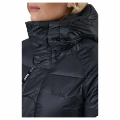 Loose Hood Coat Black