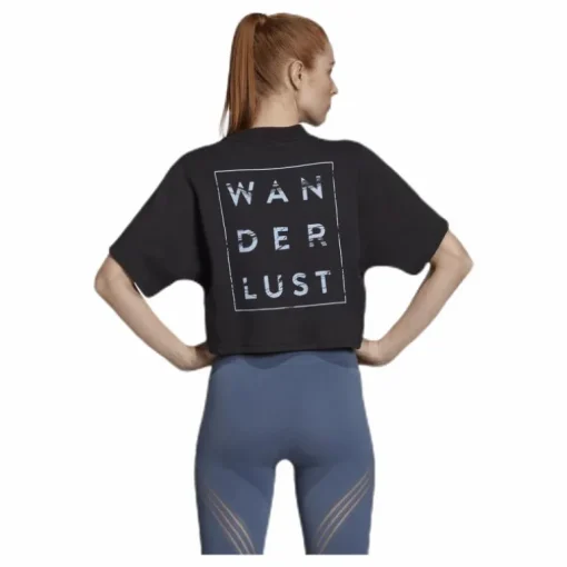 Loose Tee Wanderlust Black