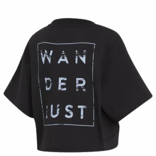 Loose Tee Wanderlust Black