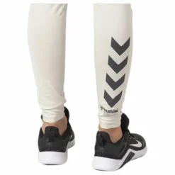 Lotus High Waist Tights White/Grey