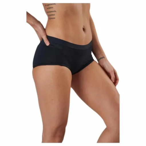 Maia Solid Minishorts Black