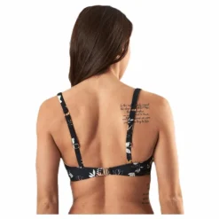Malaga Padded Wire Bra Black