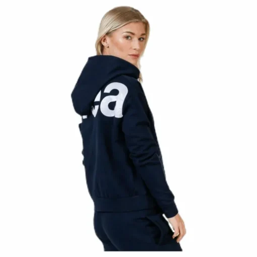 Malaga Zip Hood Blue