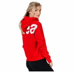 Malaga Zip Hood Red