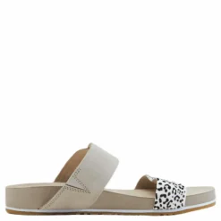 Malibu Waves 2 Band Slide White/Black