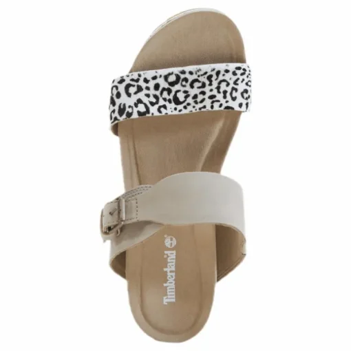 Malibu Waves 2 Band Slide White/Black