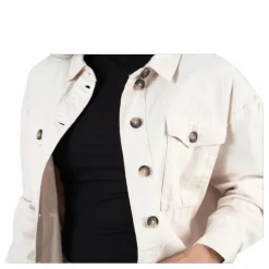 Marina Crop Jacket Grey