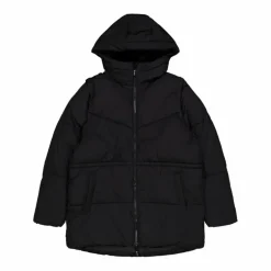 Maya Padded Hybrid Jacket Jet Black