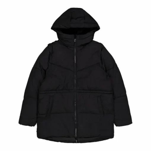 Maya Padded Hybrid Jacket Jet Black