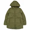 Maya Padded Hybrid Jacket Olive Night