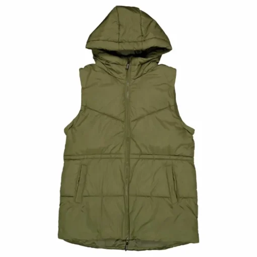 Maya Padded Hybrid Jacket Olive Night