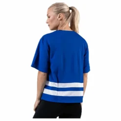 Mesh Tee Logo Blue