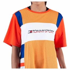 Mesh Tee Logo Patterned