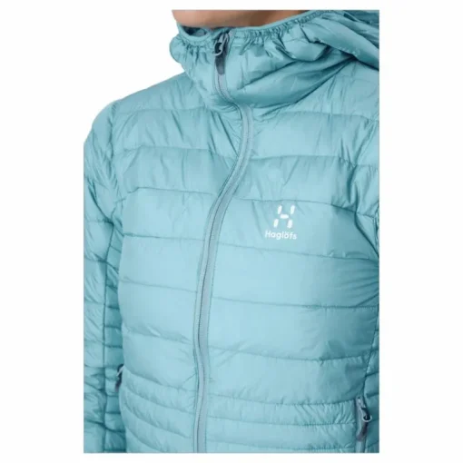 Micro Nordic Down Hood Frost Blue