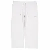 Mini Stud Lg Crp Pan White