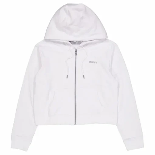 Mini Stud Lg F/zip H White