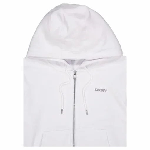 Mini Stud Lg F/zip H White