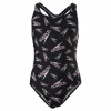 Minnie Mouse Allover Medalist Black