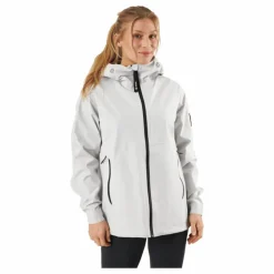 Misty Shell W Jackets Light Grey