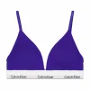 Modern Cotton Lght Lined Trian Blue
