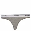 Modern Cotton Thong Grey