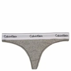 Modern Cotton Thong Grey