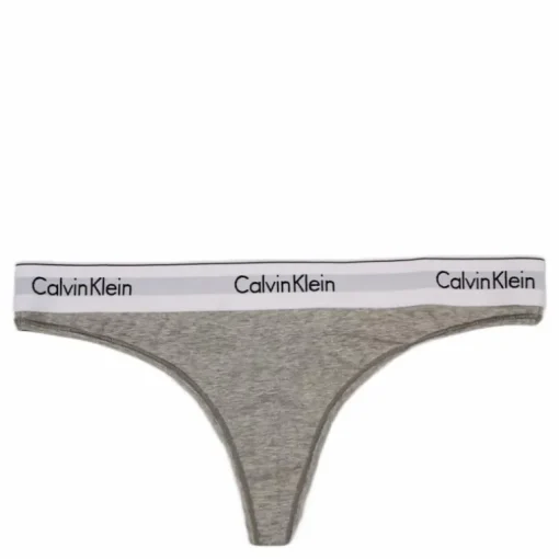 Modern Cotton Thong Grey