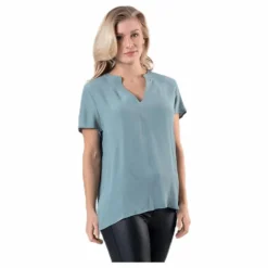 Molly Ss V-Neck Green