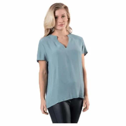 Molly Ss V-Neck Green