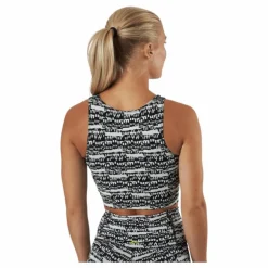 Myt Cotton Crop Tank Black