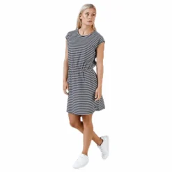 Neapel Dress Blue/White