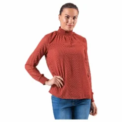 New Kayla L/S Top Red