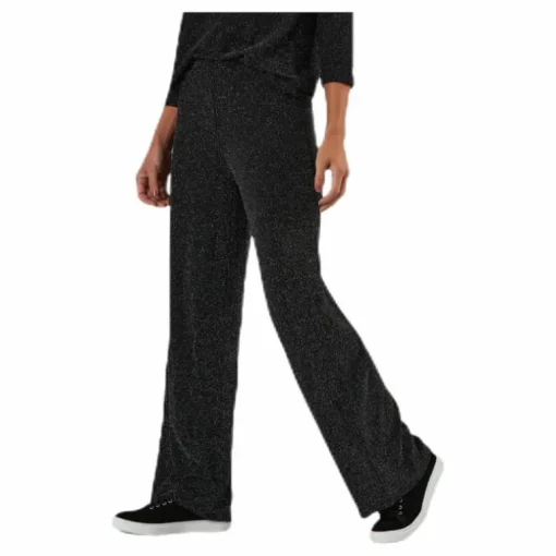 New Queen Glitter Pant Jrs Black