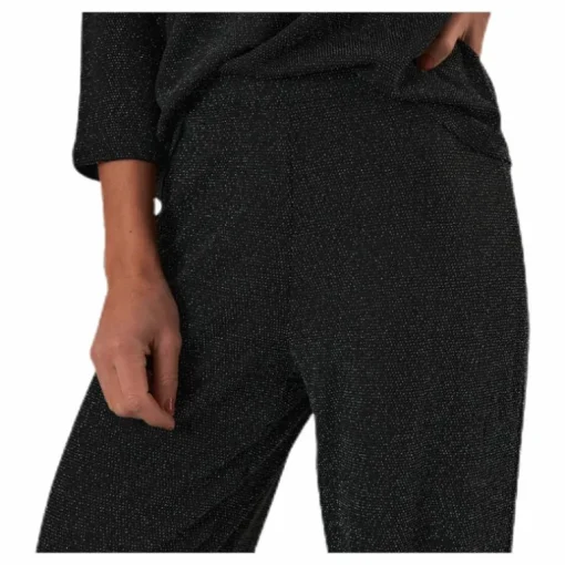 New Queen Glitter Pant Jrs Black