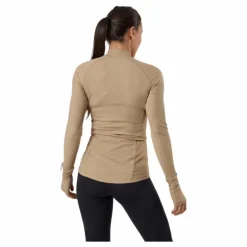Night Rib LS Tee Beige
