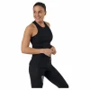 Night Rib Tank Black