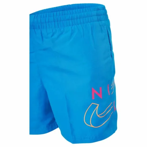 Nike B 4" Volley Short Split L Photo Blue