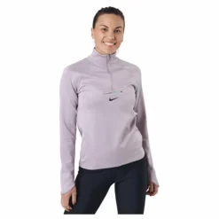 Nike Dri-fit Element Women's T Plum Fog/lime Glow/black