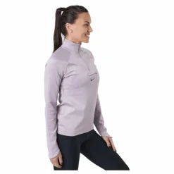 Nike Dri-fit Element Women's T Plum Fog/lime Glow/black