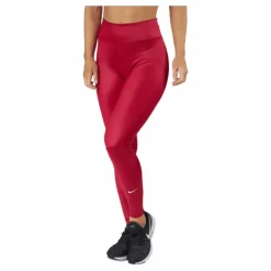 Nike Dri-fit One Women's Mid-r Mystic Hibiscus/white