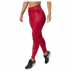 Nike Dri-fit One Women's Mid-r Mystic Hibiscus/white
