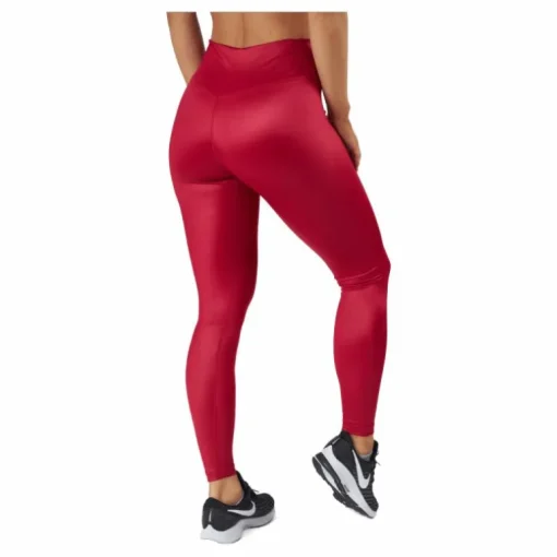 Nike Dri-fit One Women's Mid-r Mystic Hibiscus/white