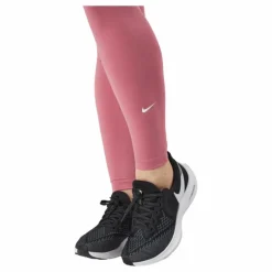Nike Dri-fit One Women's Mid-r Desert Berry/white