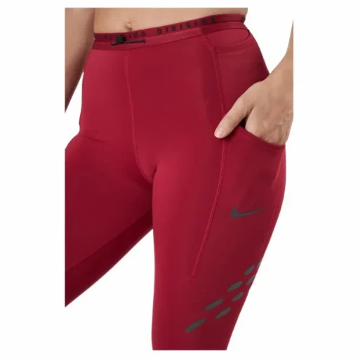 Nike Dri-fit Run Division Wome Pomegranate/black