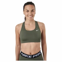 Nike Dri-fit Swoosh Women's Me Medium Olive/white