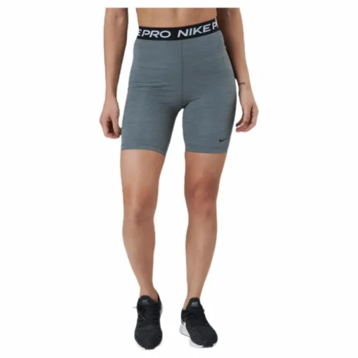 Nike Pro 365 Women's High-Rise 7" Shorts SMOKE GREY/HTR/BLACK/BLACK