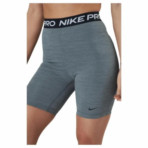 Nike Pro 365 Women's High-Rise 7" Shorts SMOKE GREY/HTR/BLACK/BLACK
