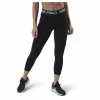 Nike Pro 365 Women's Mid-Rise Crop Leggings BLACK/WHITE